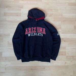 Arizona Wildcats Navy Blue Hoodie Mens Medium Stadium Athletics University